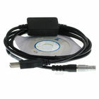 Daten-Tachymeter-Kabel, Datenübertragungs-Kabel kompatibel mit LEMO 0B 5 Pin-Mann zu USB
