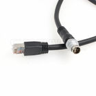 M12 8 Mann Pin Xcode zum flexiblen Ethernet-Kabel RJ45 TAIYO, abgeschirmtes flexibles Kabel Cat6