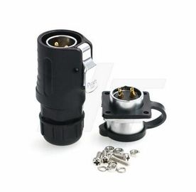 Männlicher Kabel-Stecker-weiblicher Platten-Sockel mit 2 Pin