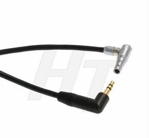 3.5mm 1/8" TRS zum rechtwinkligen Lemo 00B 5 Pin-Audio-Kabel