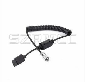 Aufgerolltes Blackmagic-Stromkabel-minimale Länge 12 Zoll